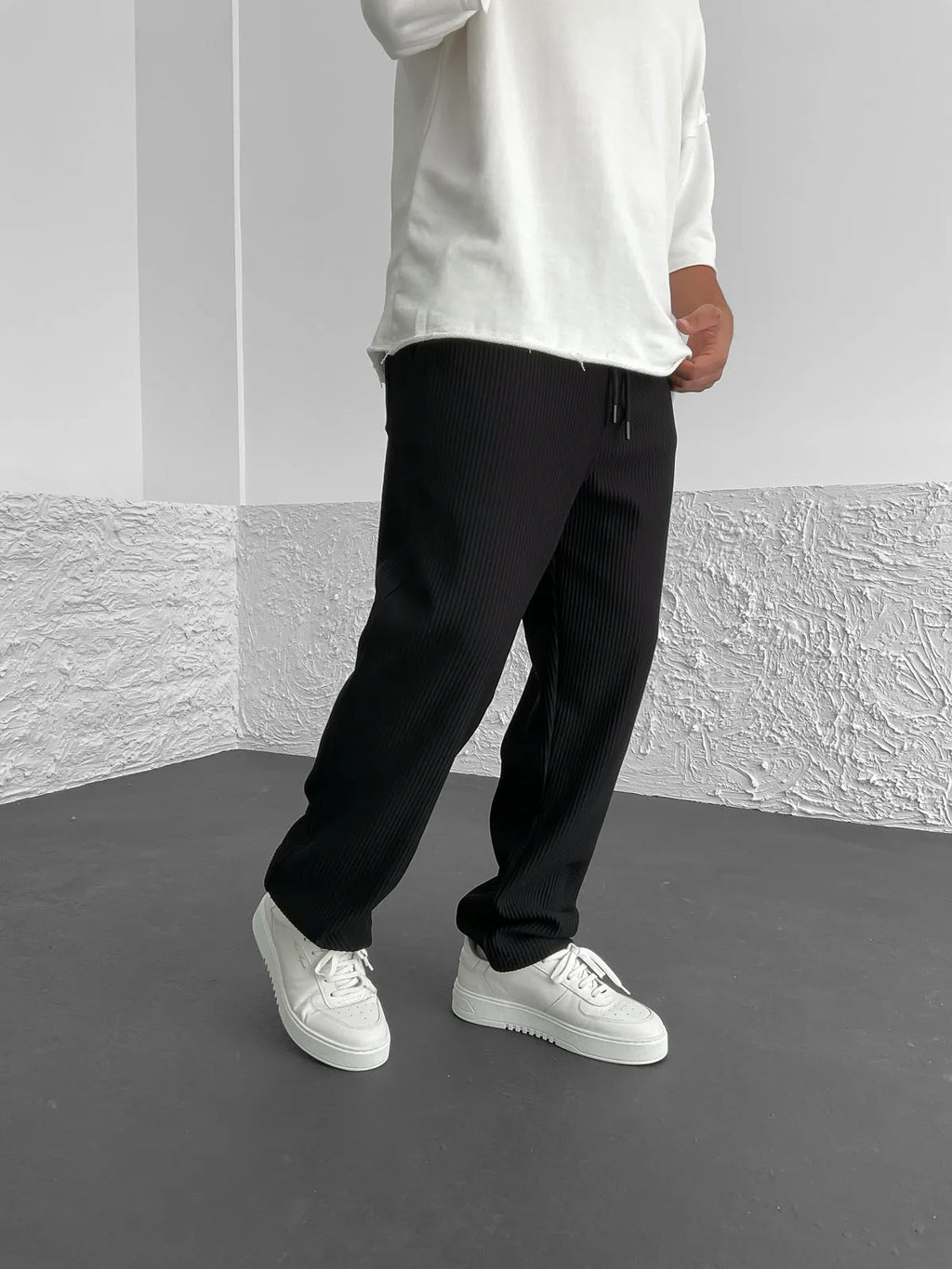 Pantalón Pleated Relax Élégance