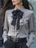 Blusa Élysée Noir