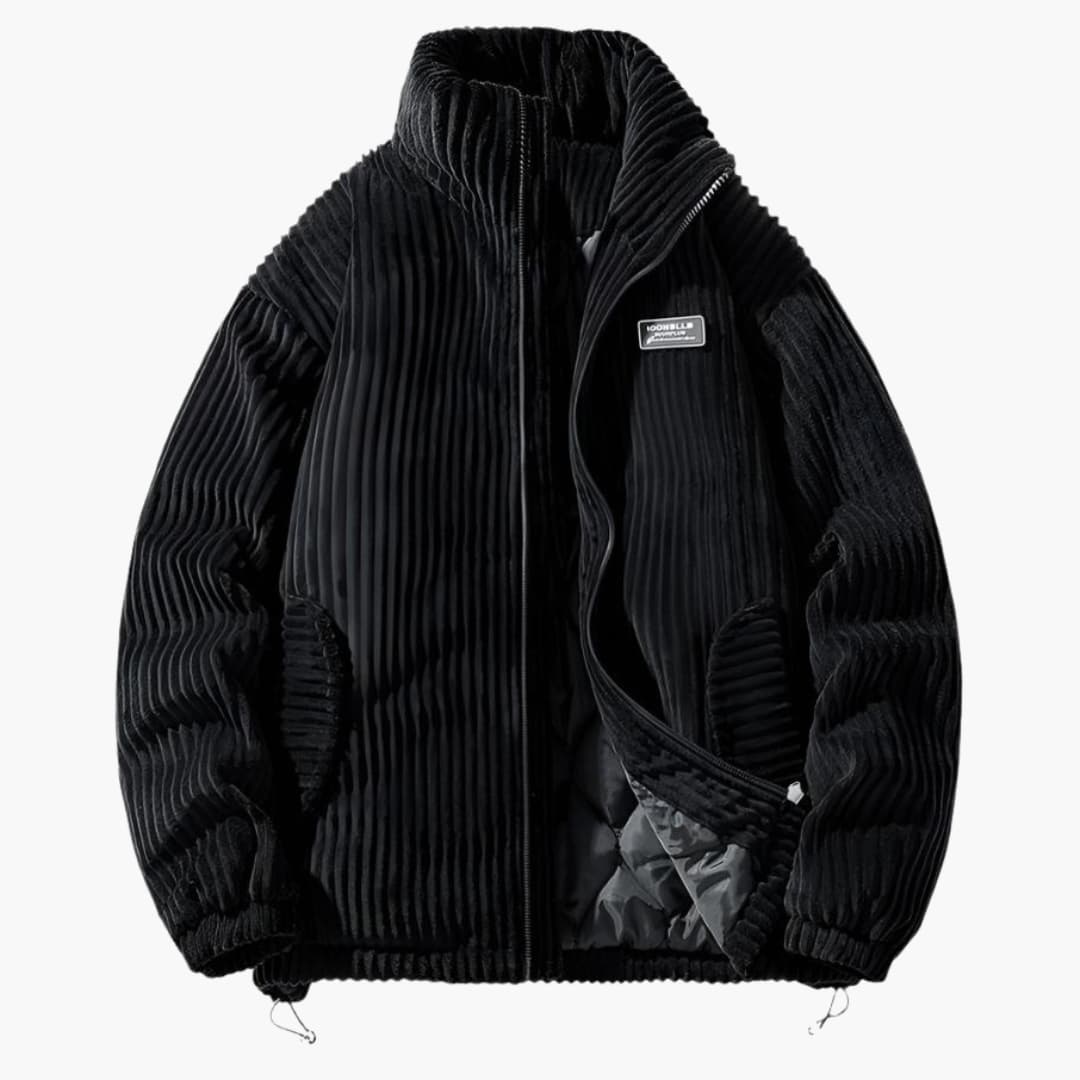 Chaqueta Puffer Textured Élégance