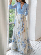 Vestido Celeste Éthereal