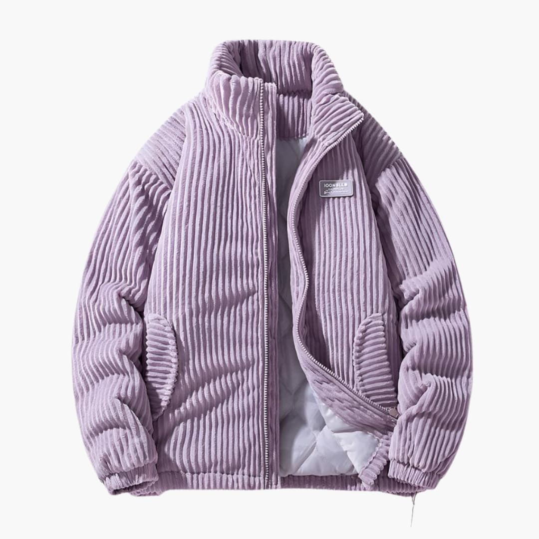 Chaqueta Puffer Textured Élégance