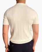 Soria | Polo de Algodón Rayado