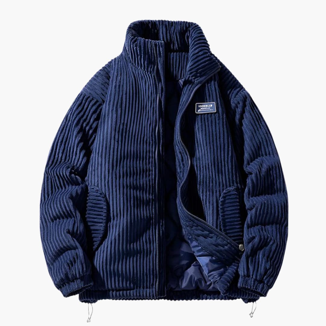 Chaqueta Puffer Textured Élégance