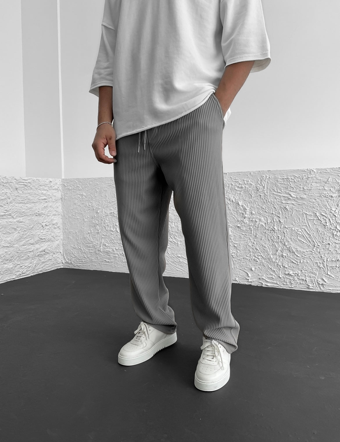 Pantalón Pleated Relax Élégance