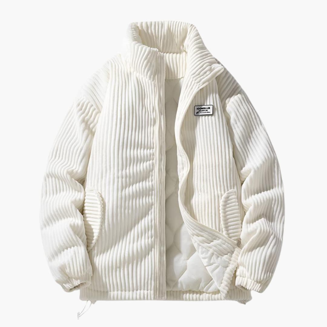 Chaqueta Puffer Textured Élégance