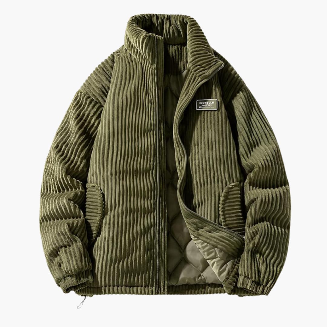 Chaqueta Puffer Textured Élégance