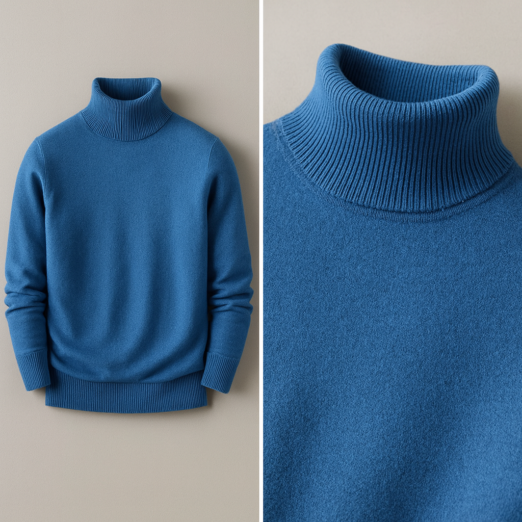 Jersey Laurent Turtleneck