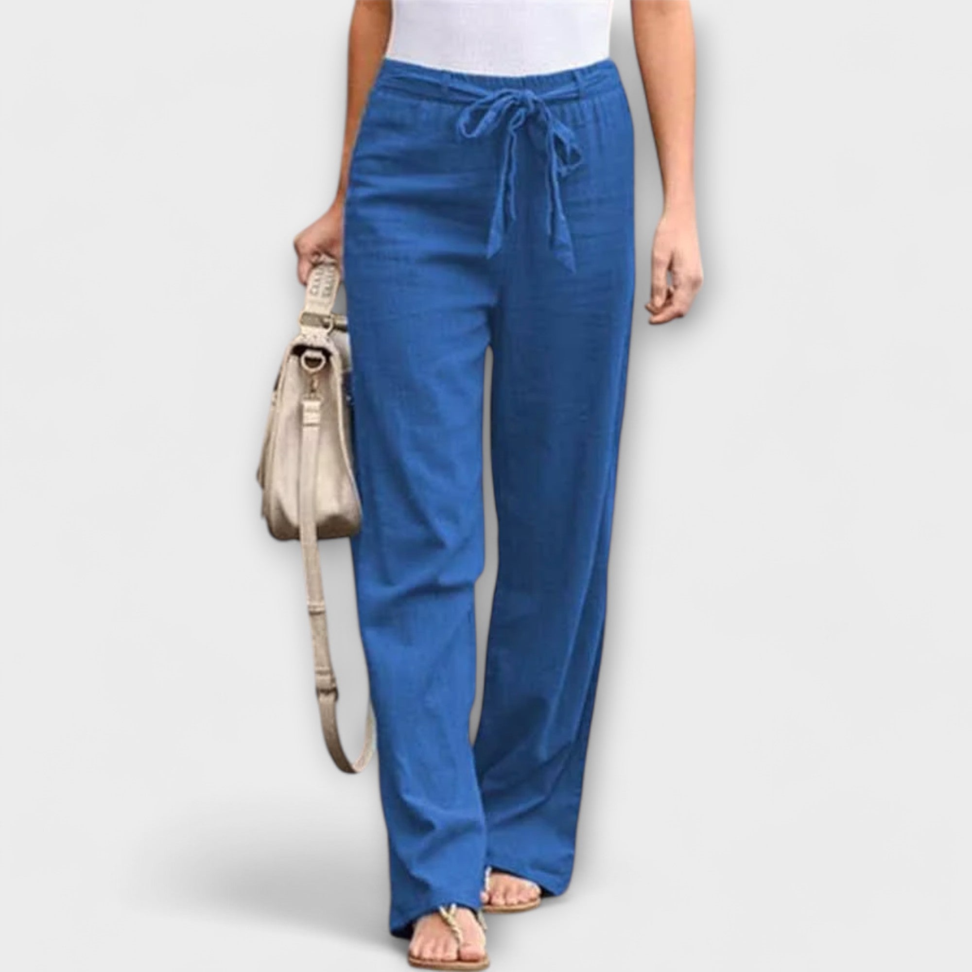 Pantalón Elena Linen Flow