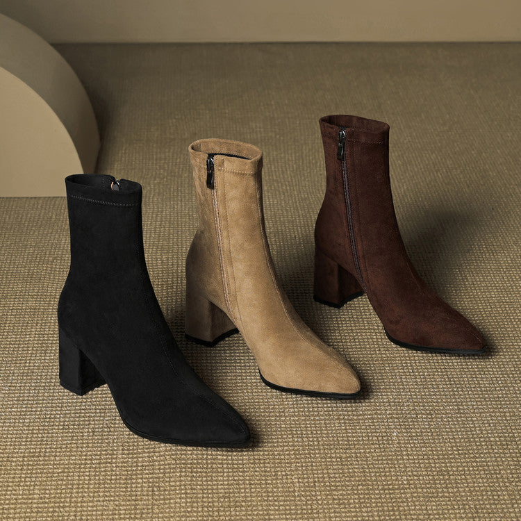 Botines Valentina Suede