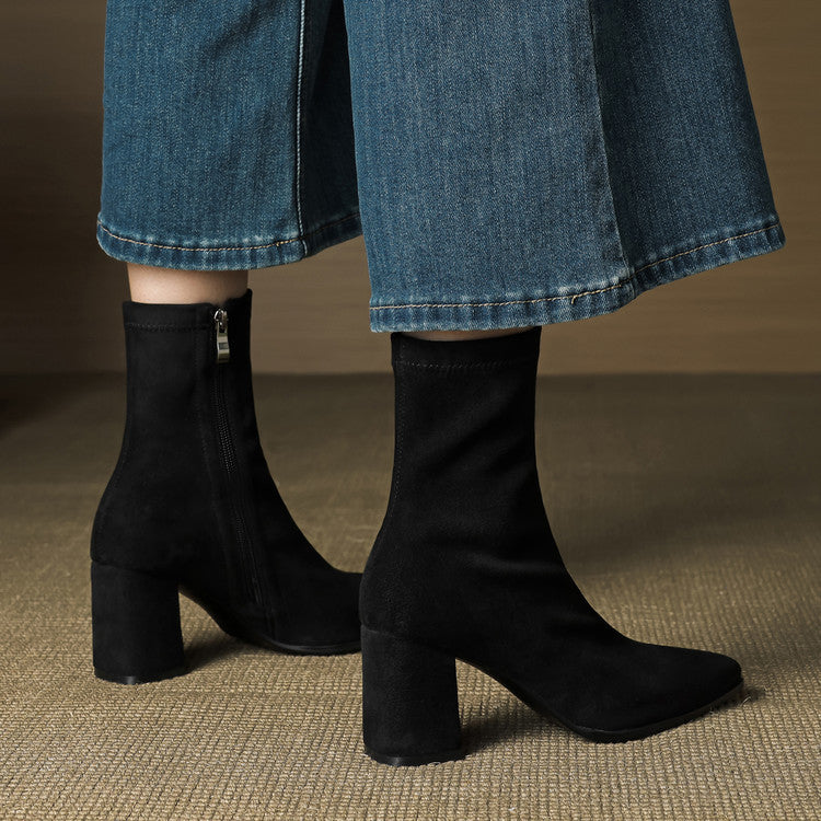 Botines Valentina Suede