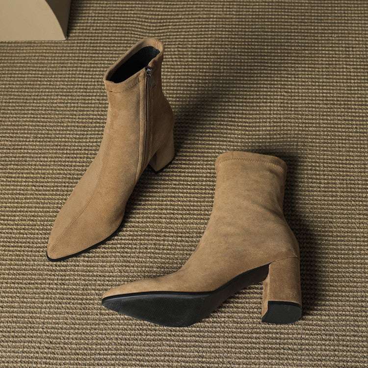 Botines Valentina Suede