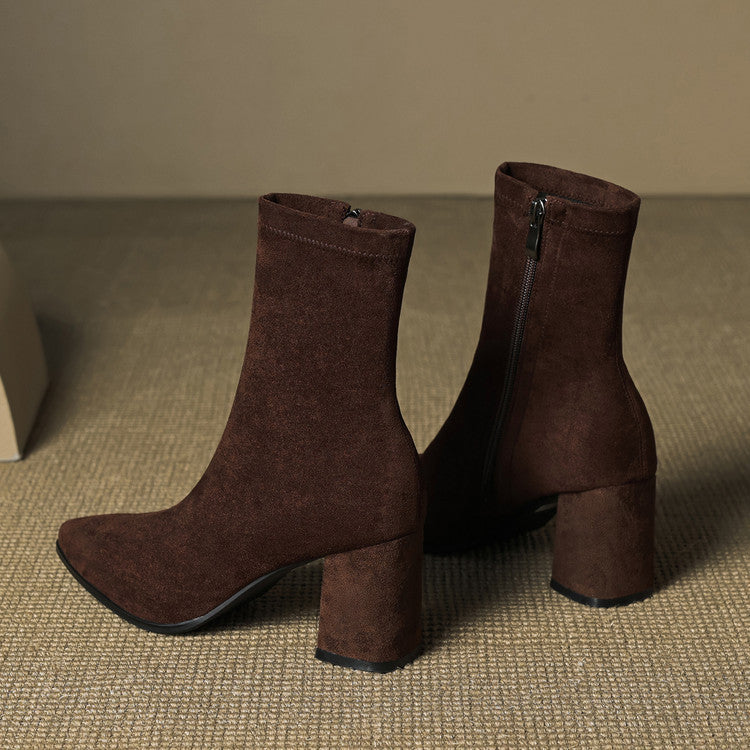 Botines Valentina Suede