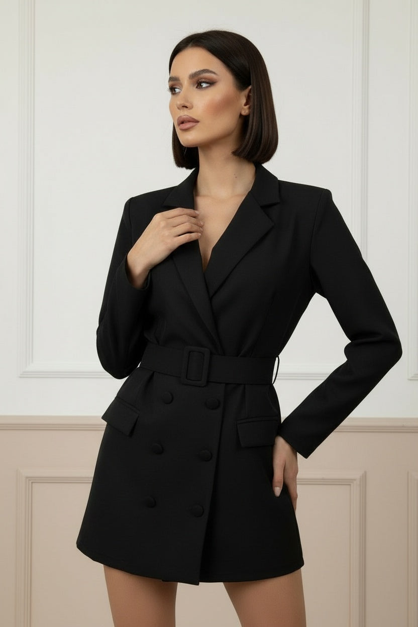 Vestido Blazer Chic Elegance