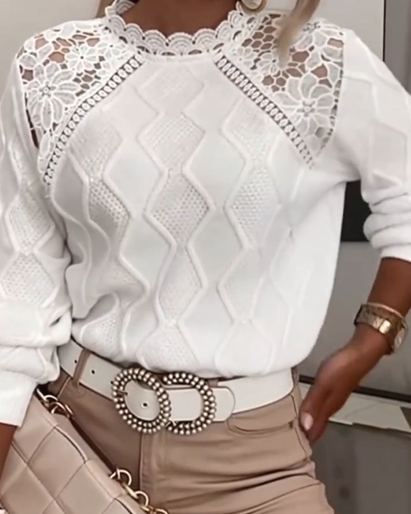 Suéter Lace Chic