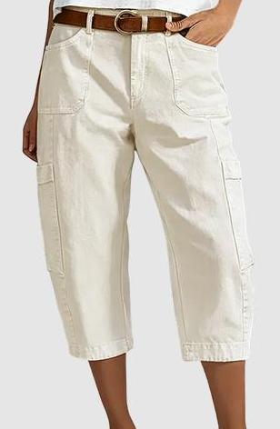 Pantalón Cargo Capri Unisex