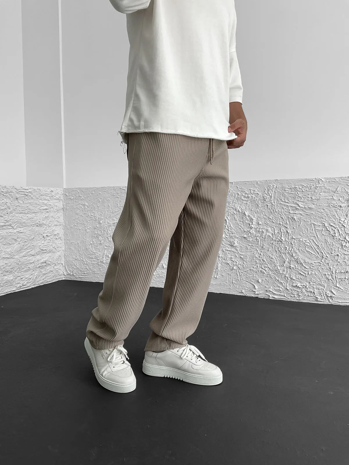 Pantalón Pleated Relax Élégance