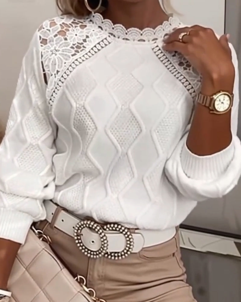 Suéter Lace Chic