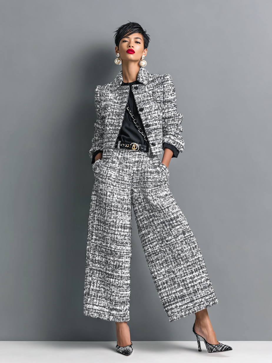 Conjunto Margaux Tweed