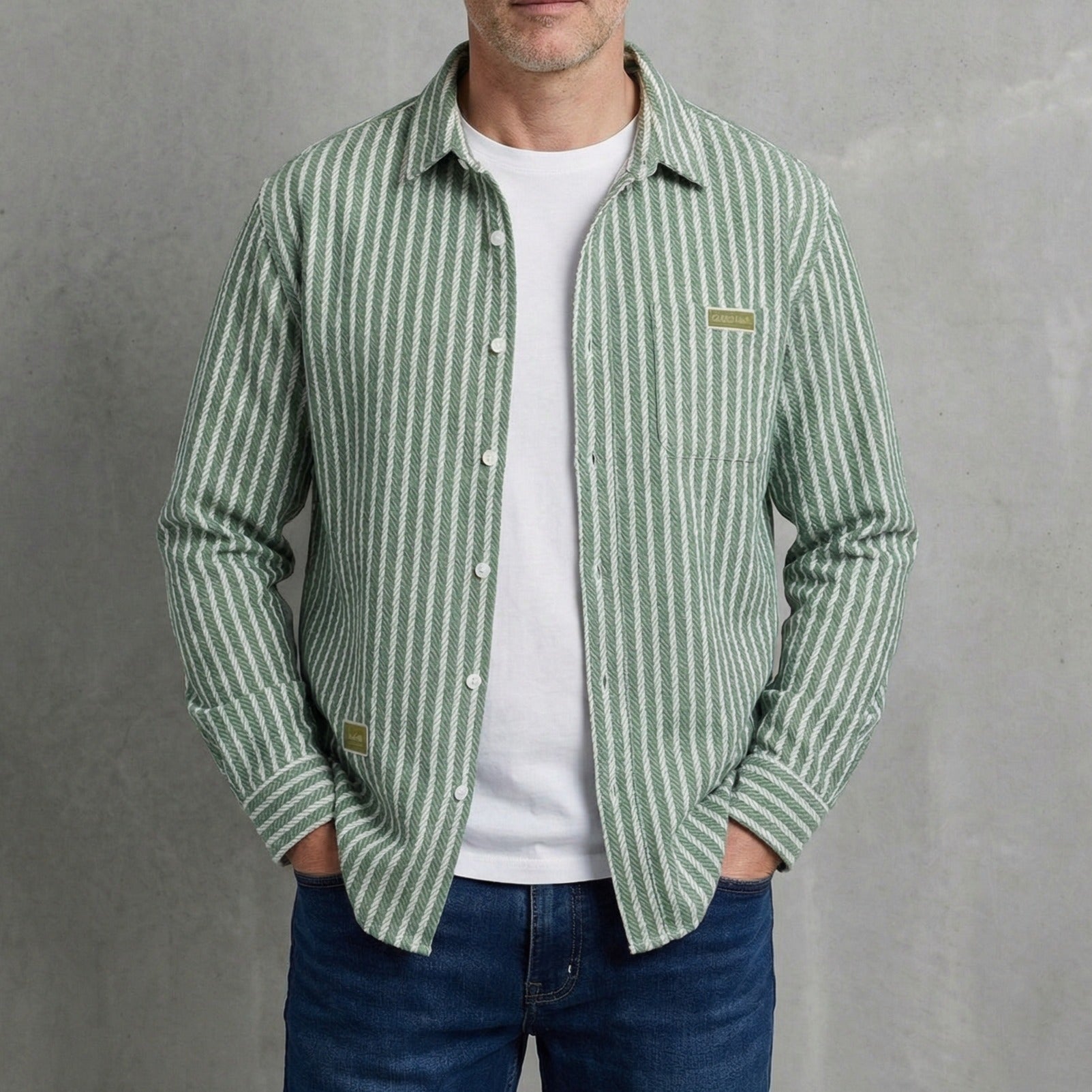 Camisa Luca Stripe