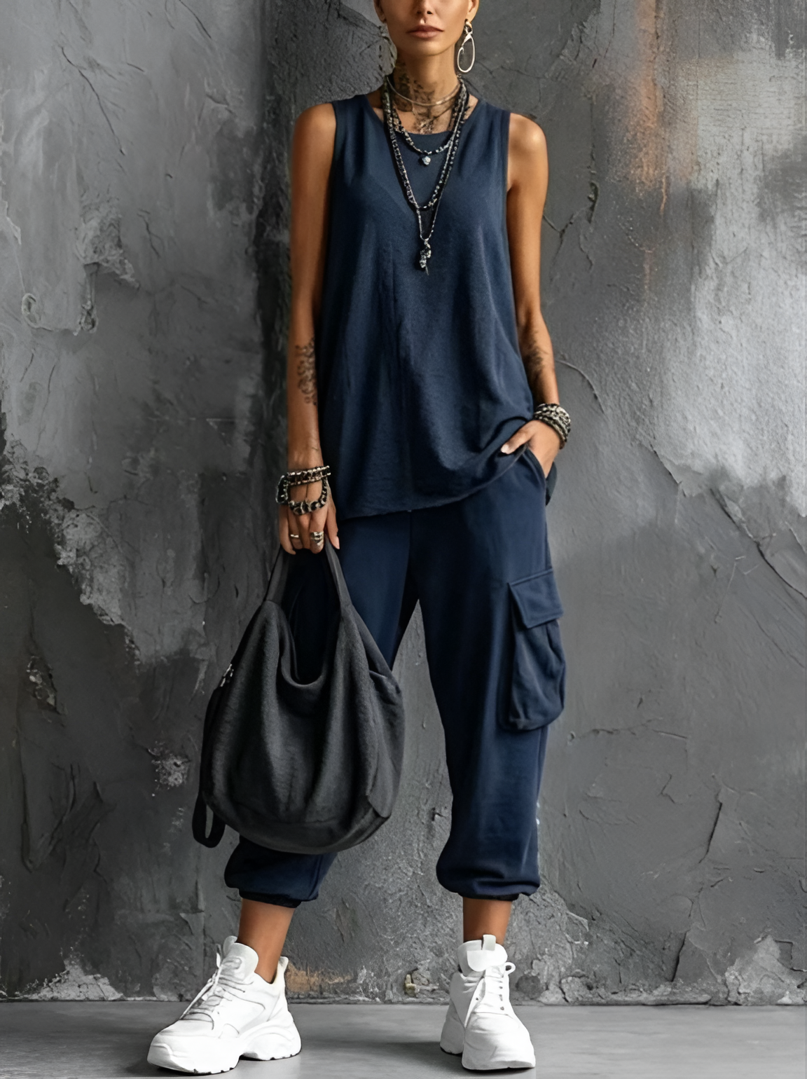 Noemi | Conjunto informal con un estilo urbano y cómodo