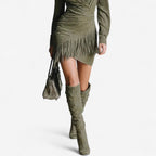 Vestido Olivia Fringe Elegance