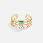 Anillo Emerald Shine