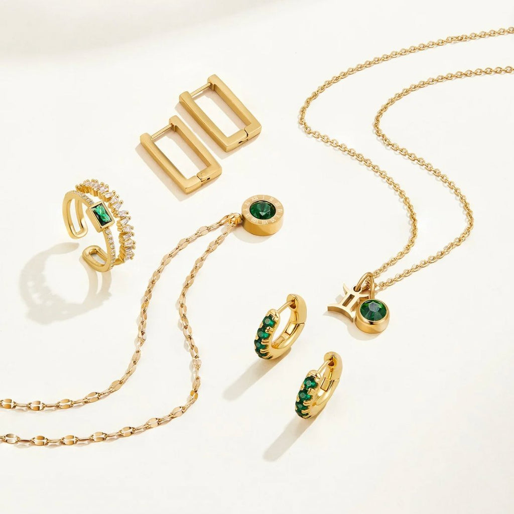 Anillo Emerald Shine
