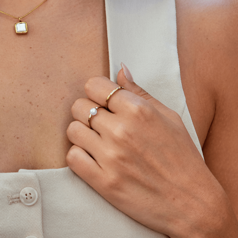 Anillo Perla Elegance