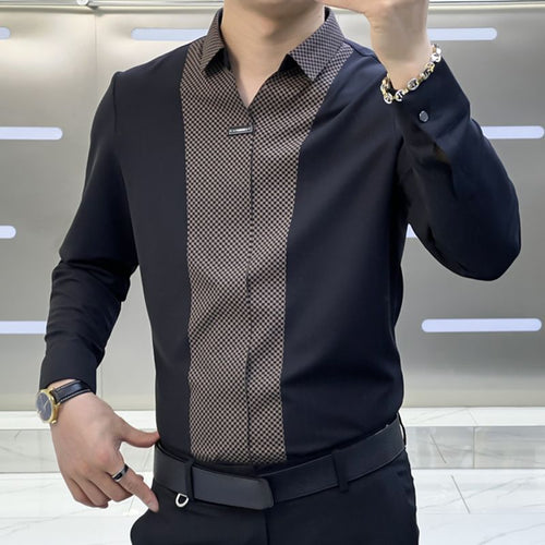 Camisa Noir Élégance