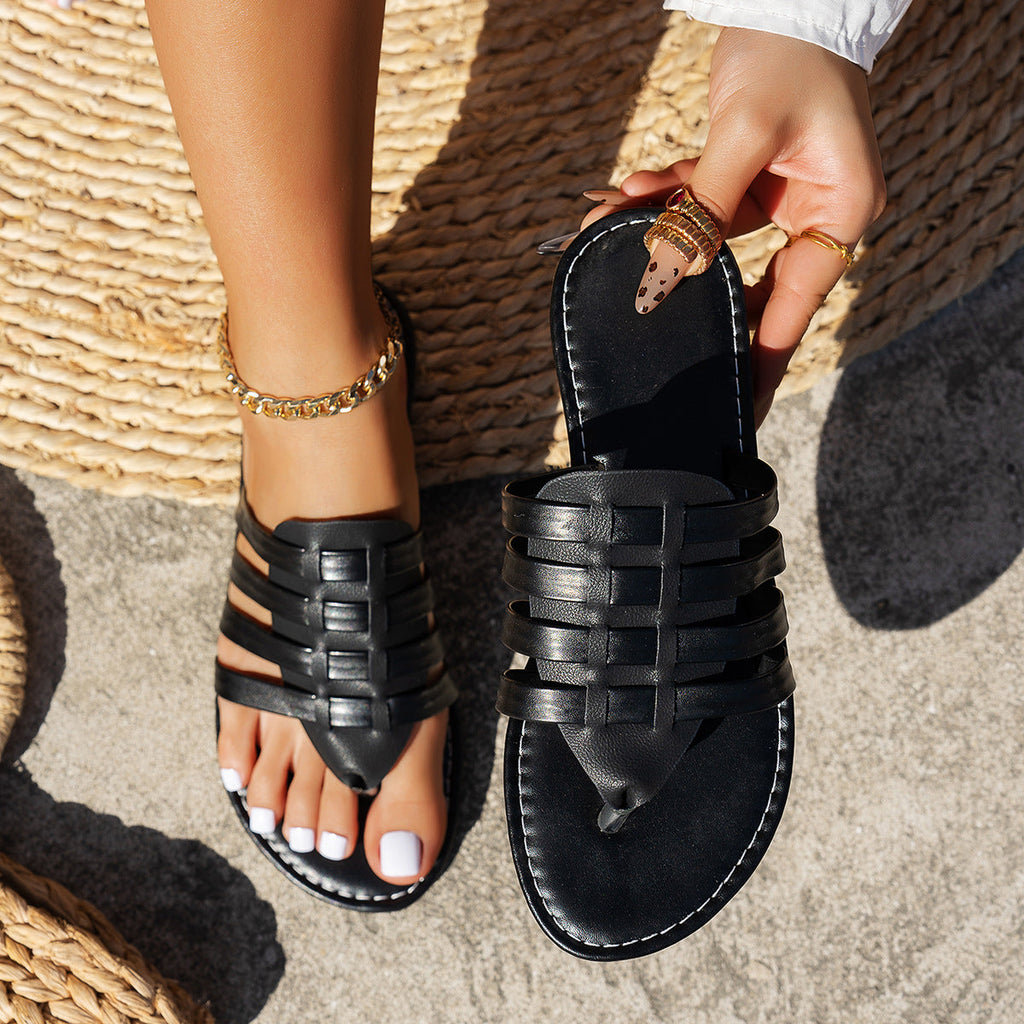 Sandalias de cuero