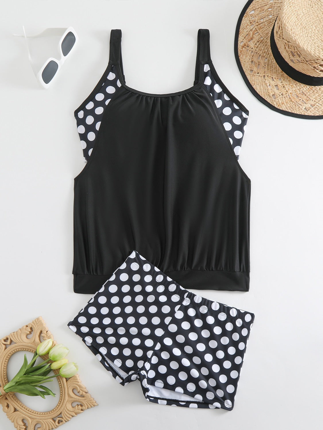 bikini de lunares