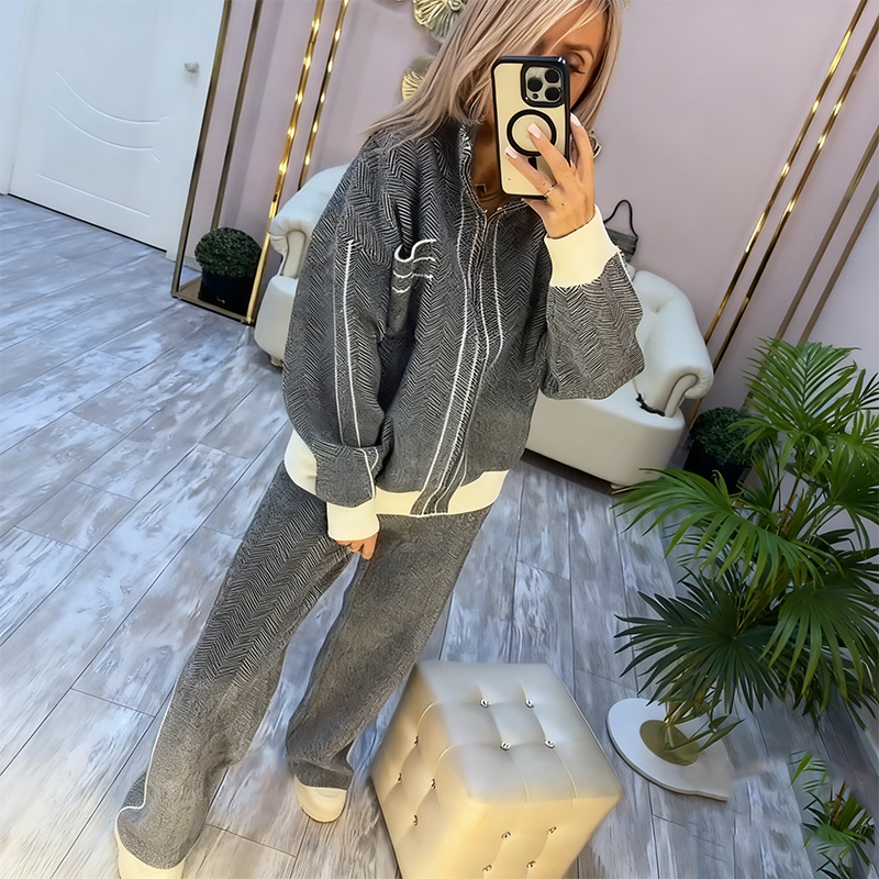 Conjunto Knit Relax Grey