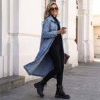 Vestido Camisero Denim City Blue
